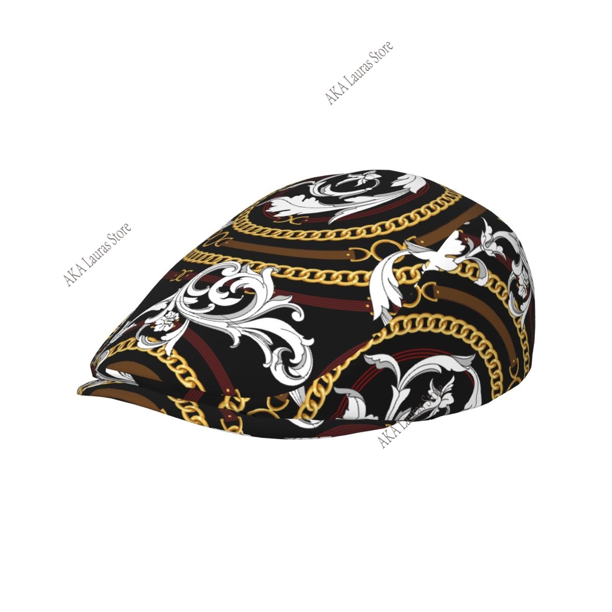 Newsboy Cap Ivy - Gazeteci Şapkası Altın Barok Vintage Günlük