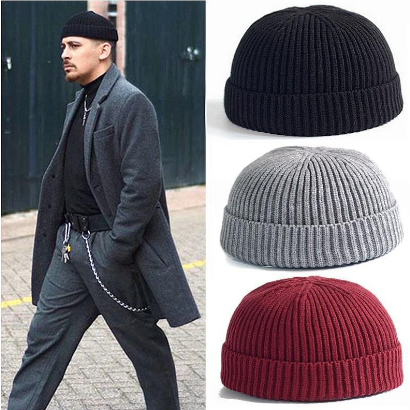 Beanie Cuffed Knit - Kışlık Örgü Bere Sıcak Açık Hava