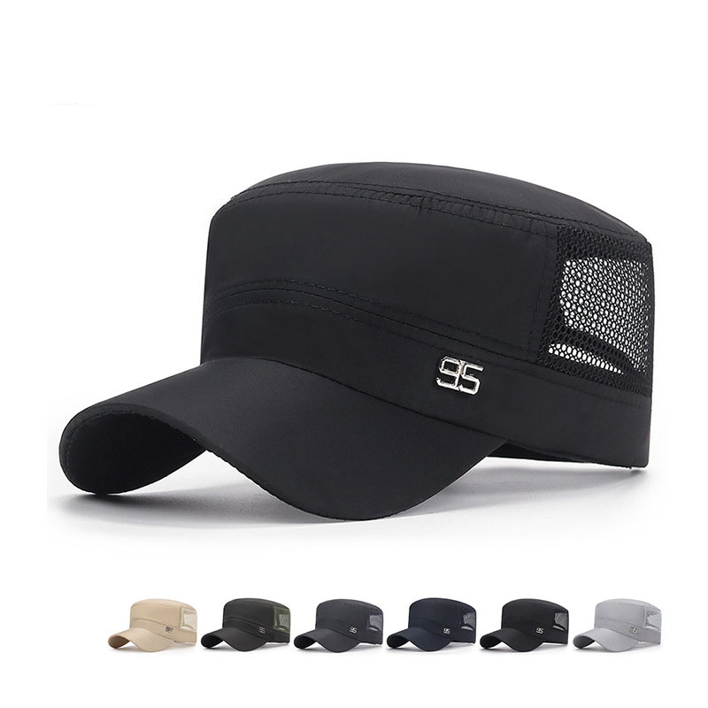 Snapback Hat Flat - Askeri şapka düz tepeli şapka erkek