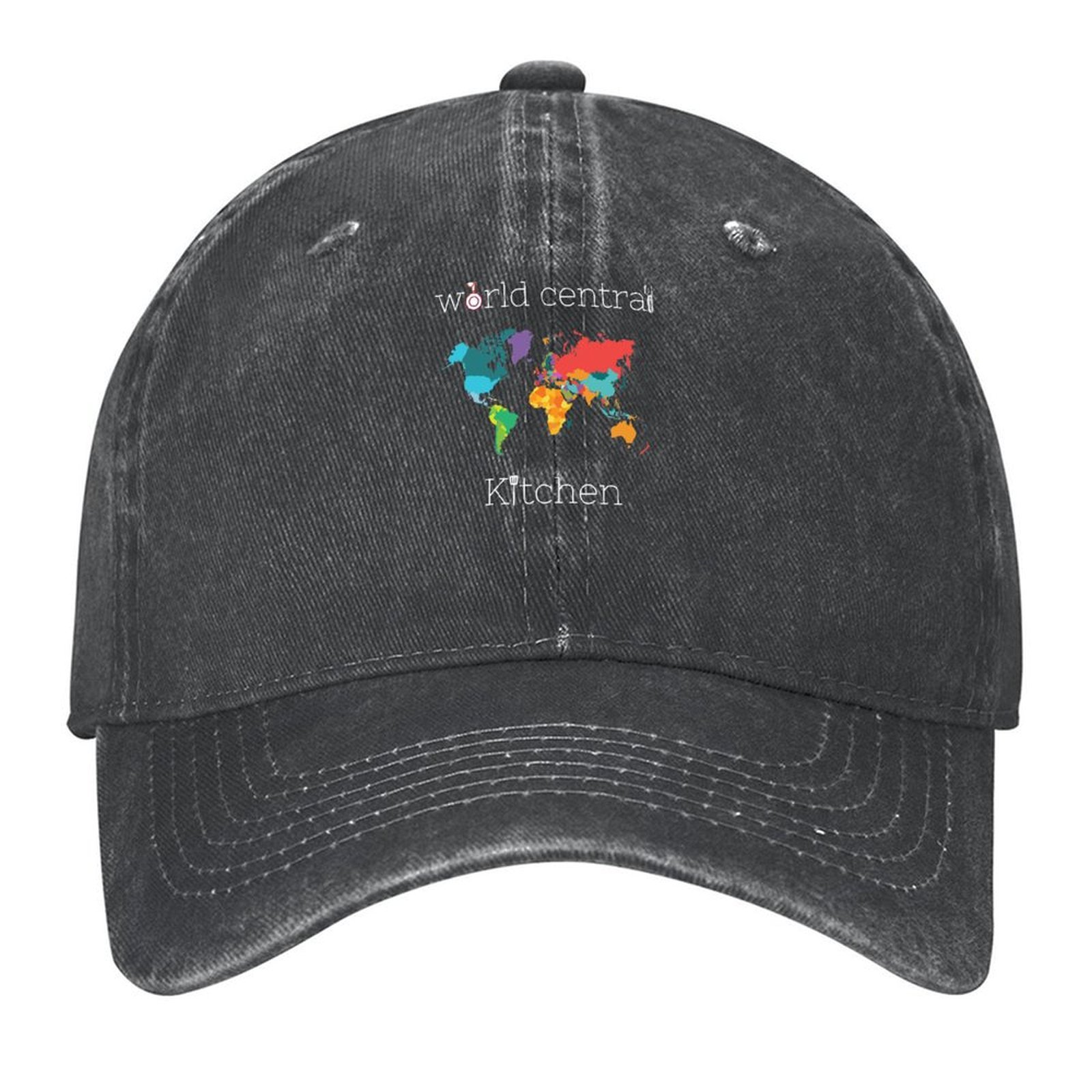 Golf Cap Dad - dünya merkezi mutfak Beyzbol Şapkası parti