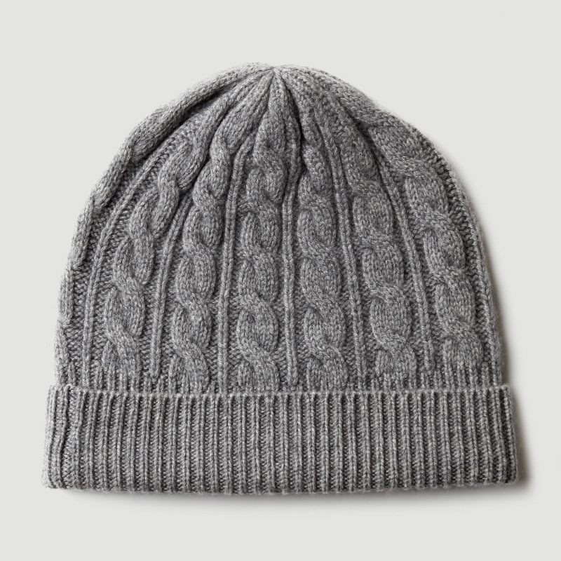 %100 Saf Kaşmir Örgü Bere Şapk - Beanie Cuffed Knit incelemesi ve fiyatı