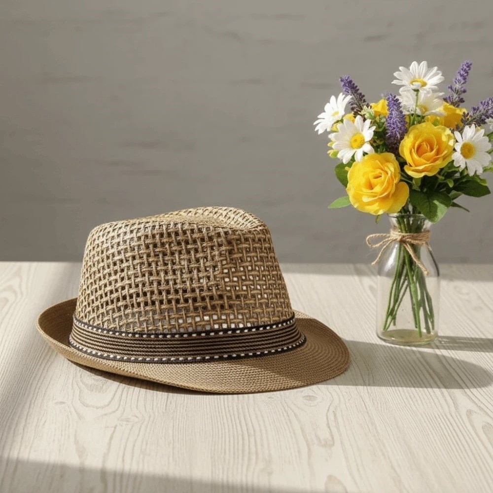 Kısa Kenarlı Erkek Panama Şapk - Bucket Hat Cotton incelemesi ve fiyatı