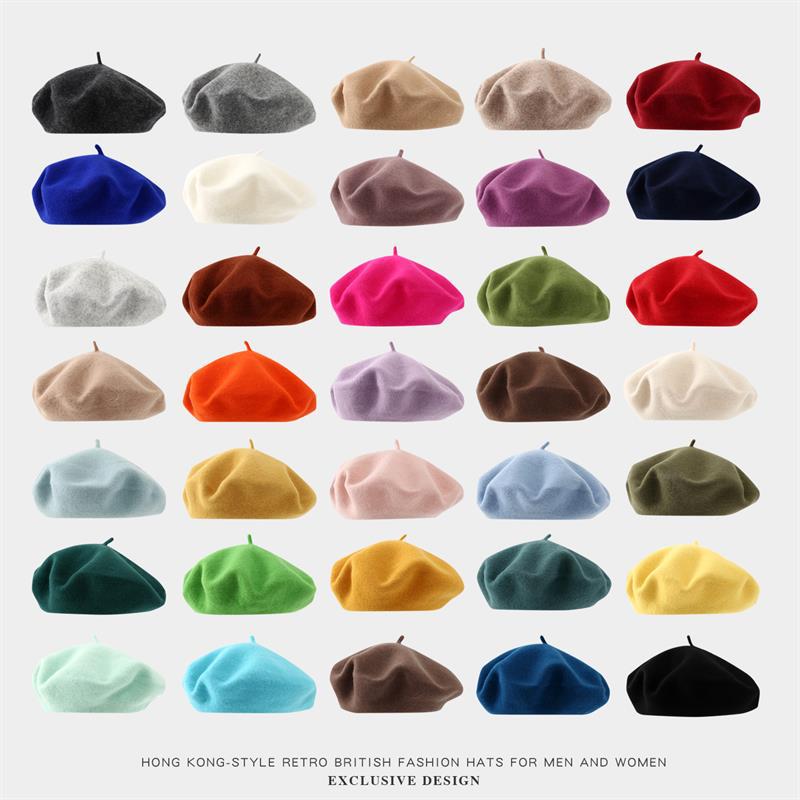 Büyük Boy Bere Kadın Büyük Ber - Beret French Wool incelemesi ve fiyatı