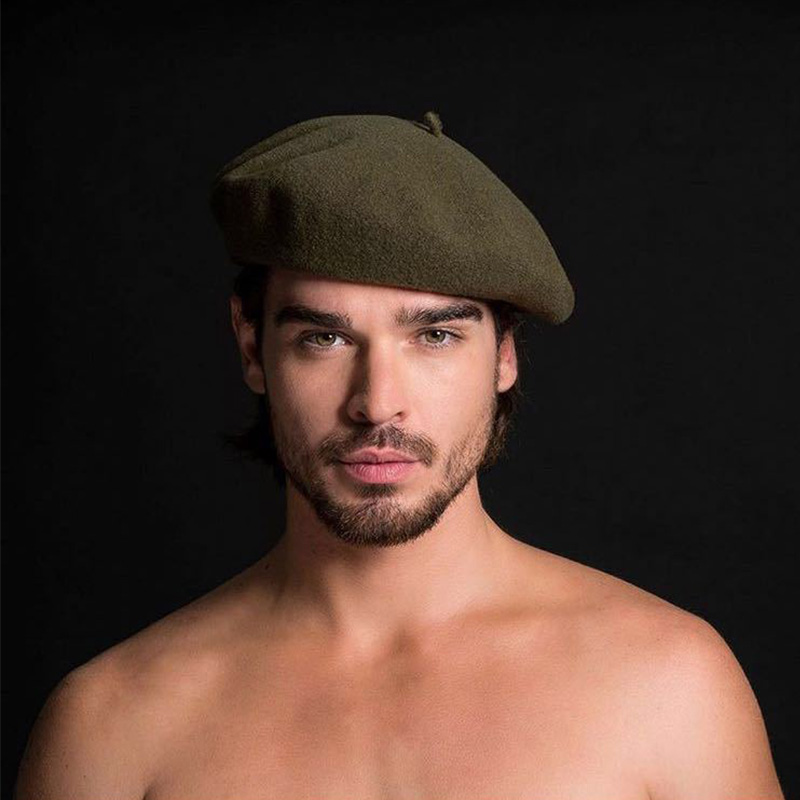 Erkek Kadın Askeri Ordu Asker  - Beret French Wool incelemesi ve fiyatı