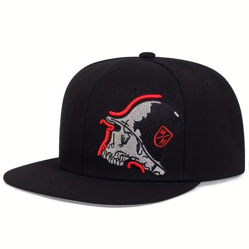 Unisex İskelet Nakış beyzbol ş - Snapback Hat Flat incelemesi ve fiyatı