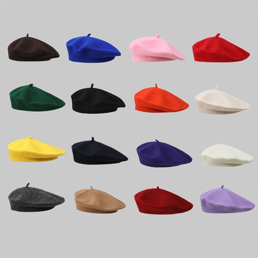 Moda Sıcak Kışlık Yün Bere Şap - Beret French Wool incelemesi ve fiyatı