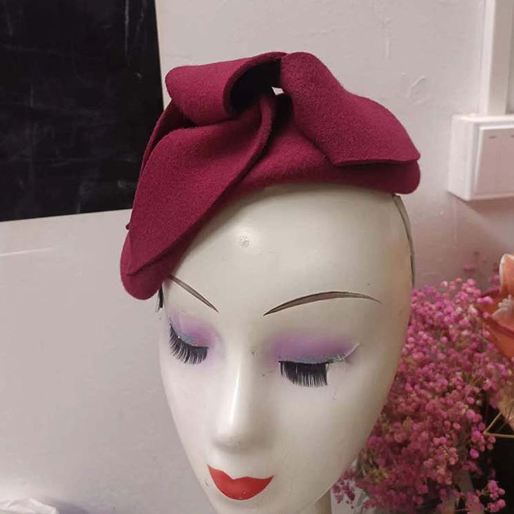 Fransız tarzı Fascinator şapka - Beret French Wool incelemesi ve fiyatı
