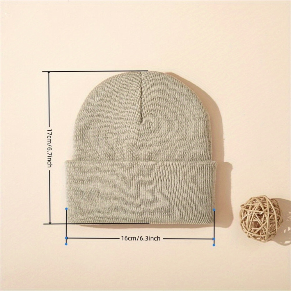 4 adet bebek şapka örgü manşet - Beanie Cuffed Knit incelemesi ve fiyatı