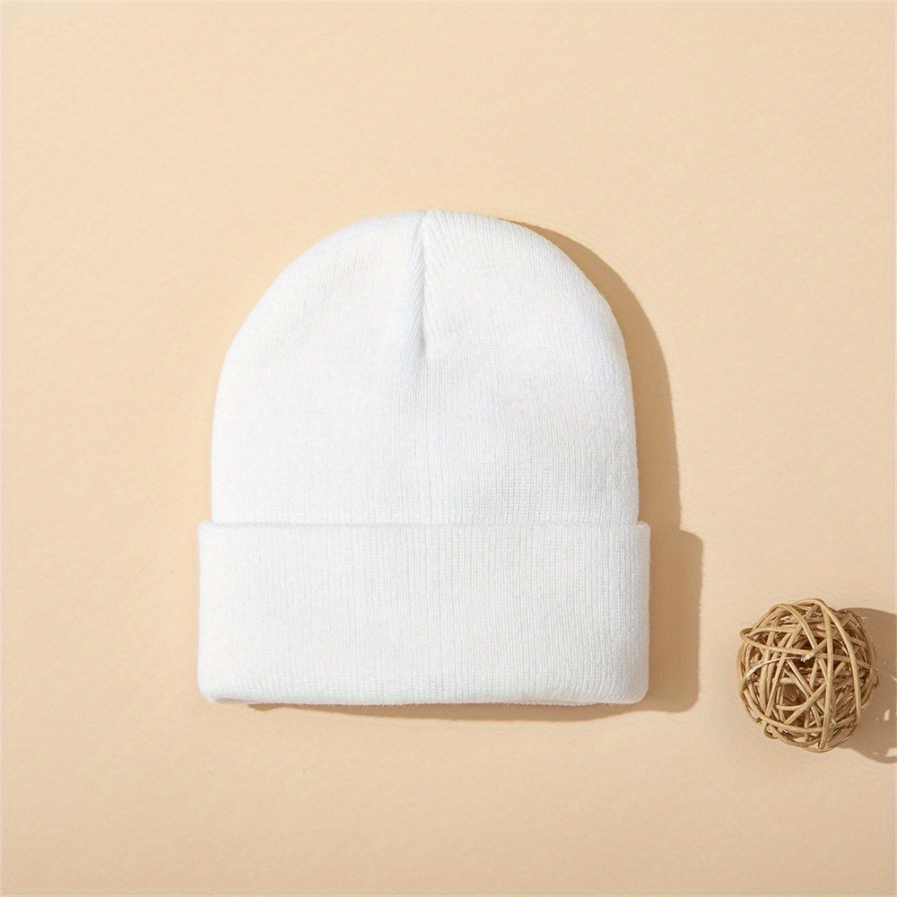 4 adet bebek şapka örgü manşet - Beanie Cuffed Knit incelemesi ve fiyatı